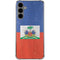 Haitian Flag Distressed Galaxy S24 Plus Clear Case